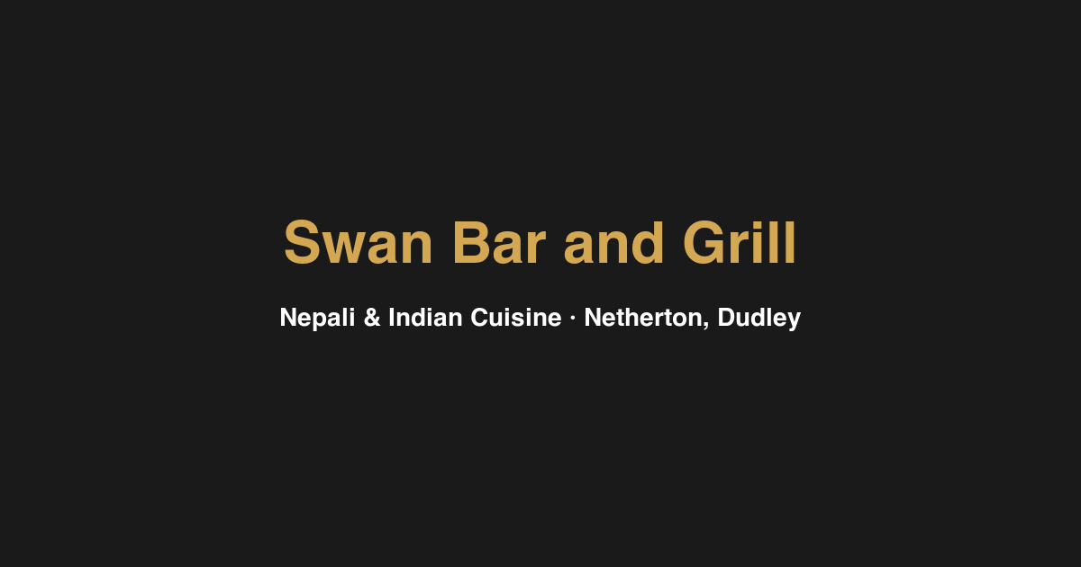 Swan bar and grill